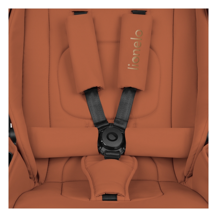 Lionelo - yhdistelmävaunut 3-in-1 MIKA PLUS Brown Rust