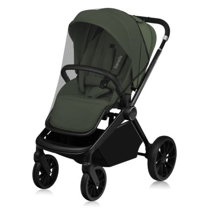 Lionelo - Yhdistelmävaunut 3-in-1 MIKA PLUS oliivinvihreä