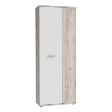 Lipasto/Kenkäkaappi SIMO valkoinen/taupe