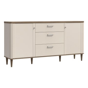 Lipasto laatikoilla VIRO ruskea/beige