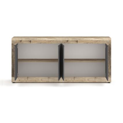 Lipasto RUNEA vaaleanruskea/antrasiitti