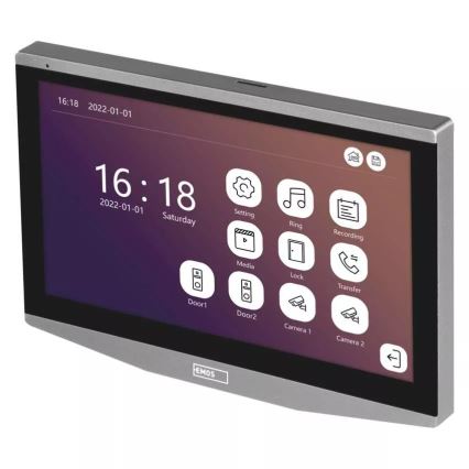 Lisämonitori video-ovikellolle GoSmart 12V Wi-Fi Tuya