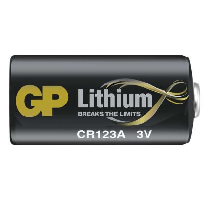 Litiumkenno CR123A GP LITHIUM 3V/1400 mAh