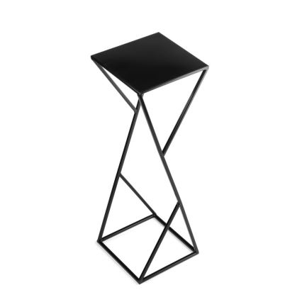 Kukkasteline LOFT 70x23,5 cm musta