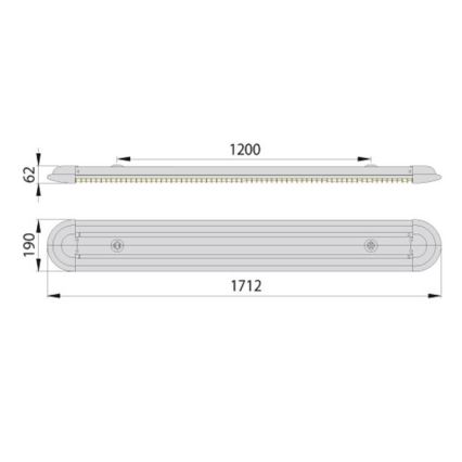 Loisteputki ECO T8 2xG13/58W/230V