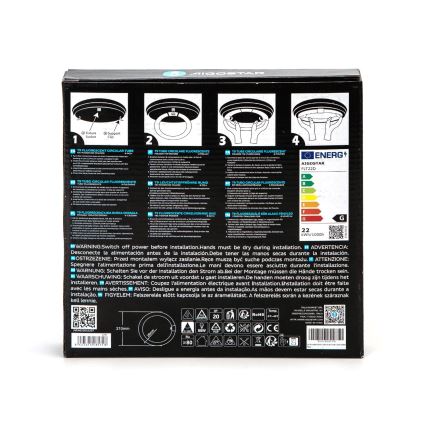 Loisteputki T9 G24q-1/22W/230V 6500K - Aigostar