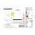 Lucande - Himmennettävä LED-kattokruunu johdossa EBBA 5xLED/5W/230V
