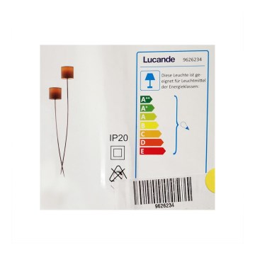 Lucande - Lattiavalaisin JULJANA 2xE14/40W/230V
