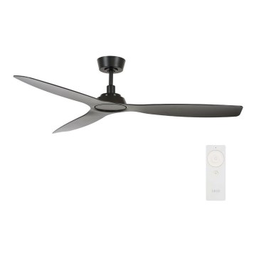 Lucci Air 210651 - Kattotuuletin MOTO musta + kauko-ohjaus