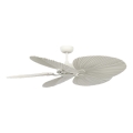 Lucci Air 21065449 - Kattotuuletin BALI halkaisija 132 cm valkoinen/kerma + kauko-ohjaus