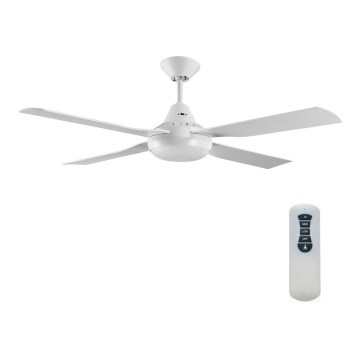Lucci air 212898 - LED Himmennettävä kattotuuletin MOONAH 1xGX53/21W/230V valkoinen + kauko-ohjain
