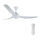 Lucci air 213096 - LED Kattotuuletin MARINER LED/15W/230V valkoinen + kauko-ohjaus