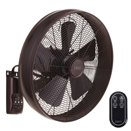 Lucci air 213124 - Kaukosäädin tuulettimelle BREEZE musta