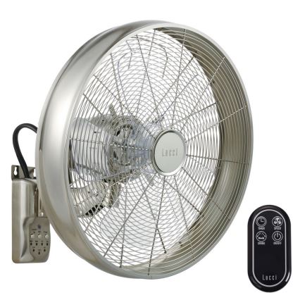 Lucci air 213124 - Kaukosäädin tuulettimelle BREEZE musta