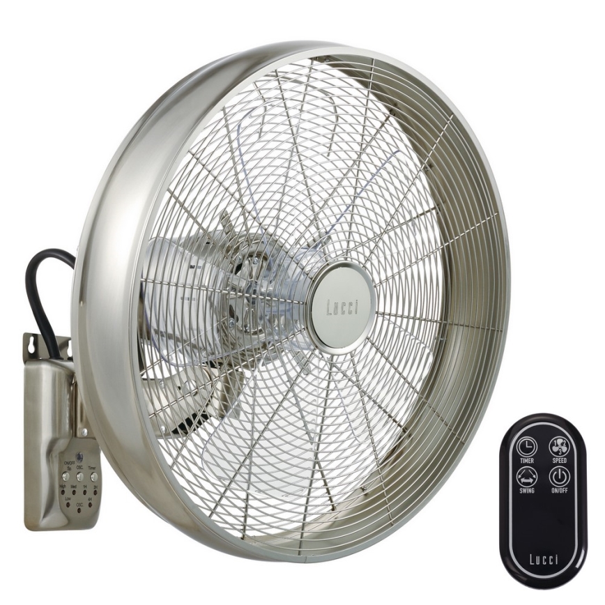 Lucci air 213124 - Kaukosäädin tuulettimelle BREEZE musta