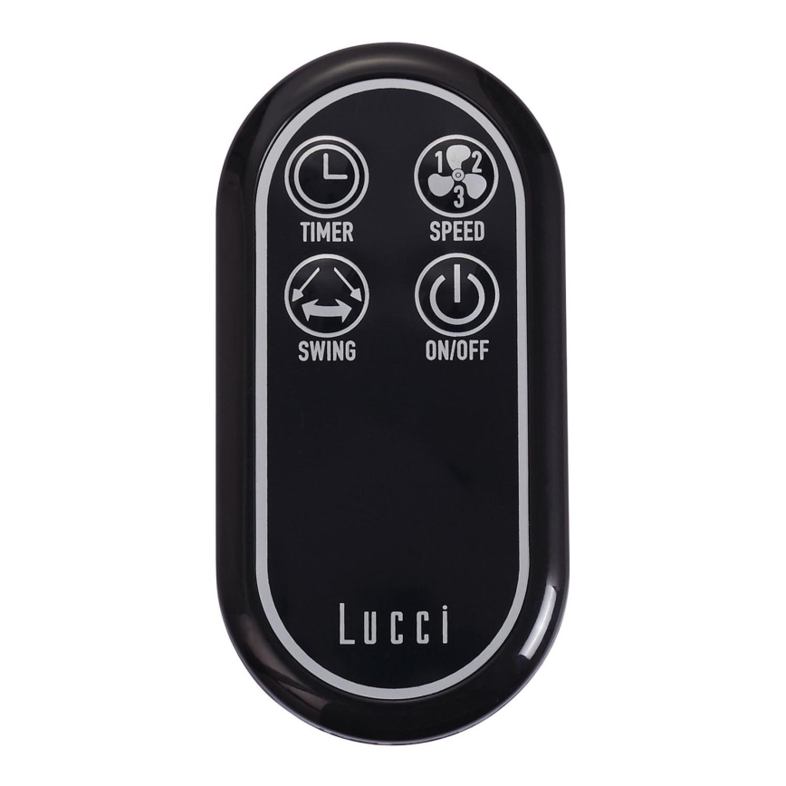 Lucci air 213124 - Kaukosäädin tuulettimelle BREEZE musta