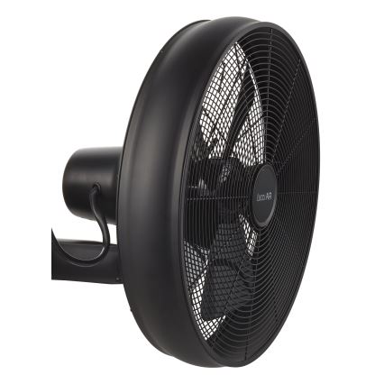 Lucci air 213124 - Seinätuuletin BREEZE 55W/230V musta + kaukosäädin