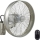 Lucci air 213126 - Seinätuuletin BREEZE 55W/230V matta kromi + kaukosäädin