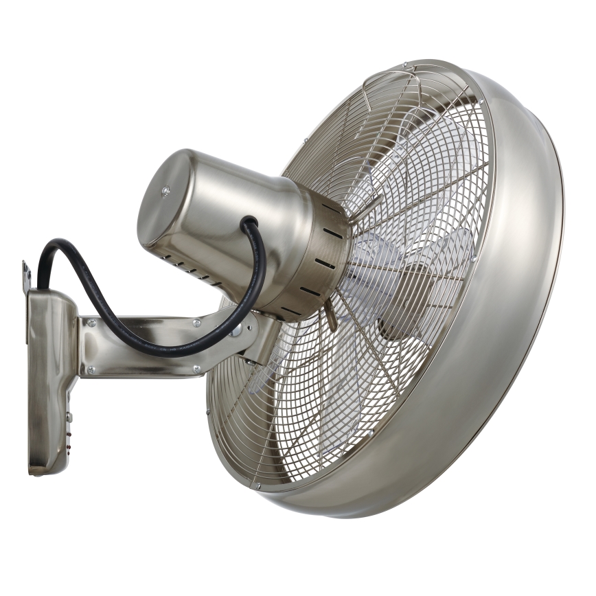 Lucci air 213126 - Seinätuuletin BREEZE 55W/230V matta kromi + kaukosäädin