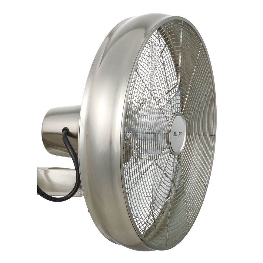 Lucci air 213126 - Seinätuuletin BREEZE 55W/230V matta kromi + kaukosäädin