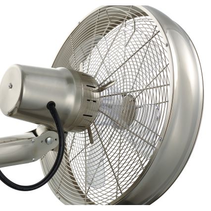 Lucci air 213126 - Seinätuuletin BREEZE 55W/230V matta kromi + kaukosäädin