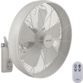 Lucci Air 213128EU - seinätuuletin BREEZE 55W/230V valkoinen + kaukosäädin