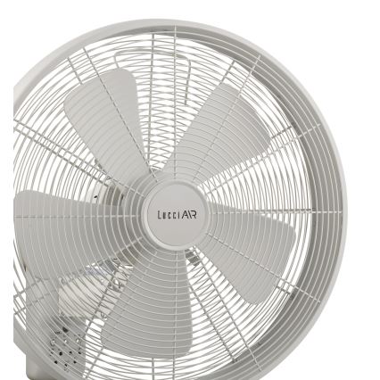 Lucci Air 213128EU - seinätuuletin BREEZE 55W/230V valkoinen + kaukosäädin