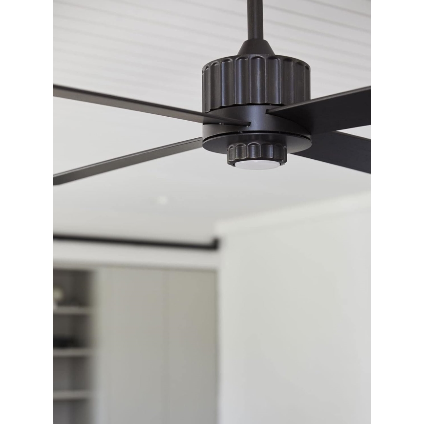 Lucci air 213170 - LED-kattotuuletin NEWPORT wenge/ruskea + kaukosäädin