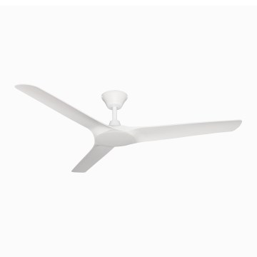 Lucci Air 21321549 - Kattotuuletin ABYSS halkaisija 142 cm IP66 valkoinen + kauko-ohjaus