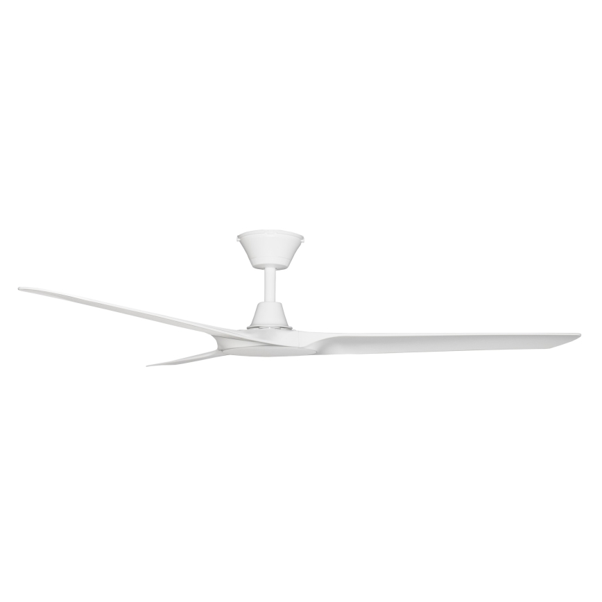 Lucci Air 21321549 - Kattotuuletin ABYSS halkaisija 142 cm IP66 valkoinen + kauko-ohjaus