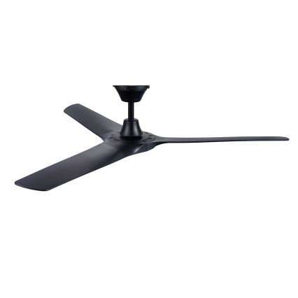 Lucci Air 21321649 - Kattotuuletin ABYSS halkaisija 142 cm IP66 musta + kauko-ohjaus