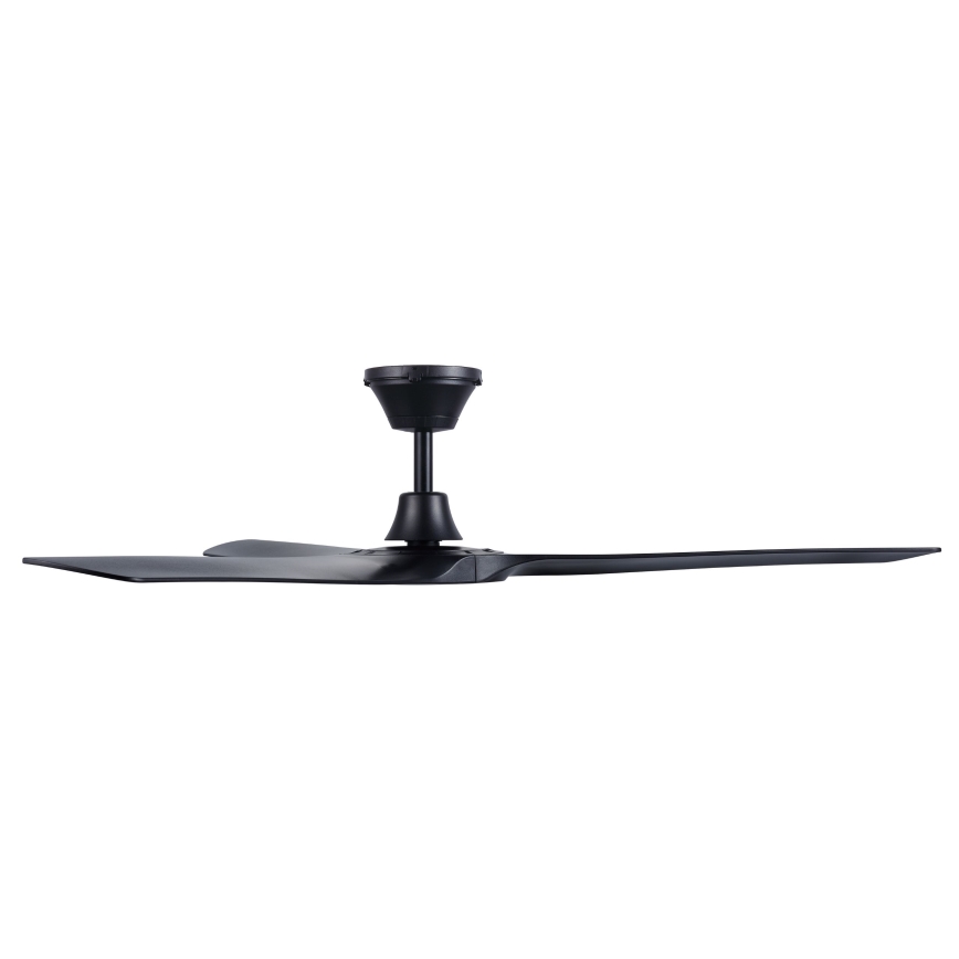 Lucci Air 21321649 - Kattotuuletin ABYSS halkaisija 142 cm IP66 musta + kauko-ohjaus