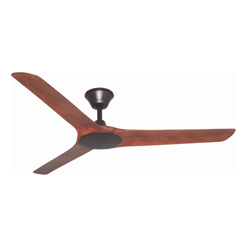 Lucci Air 21321749 - Kattotuuletin ABYSS halkaisija 142 cm IP66 ruskea + kauko-ohjaus