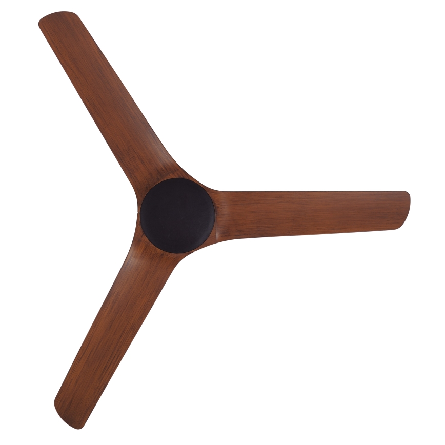 Lucci Air 21321749 - Kattotuuletin ABYSS halkaisija 142 cm IP66 ruskea + kauko-ohjaus