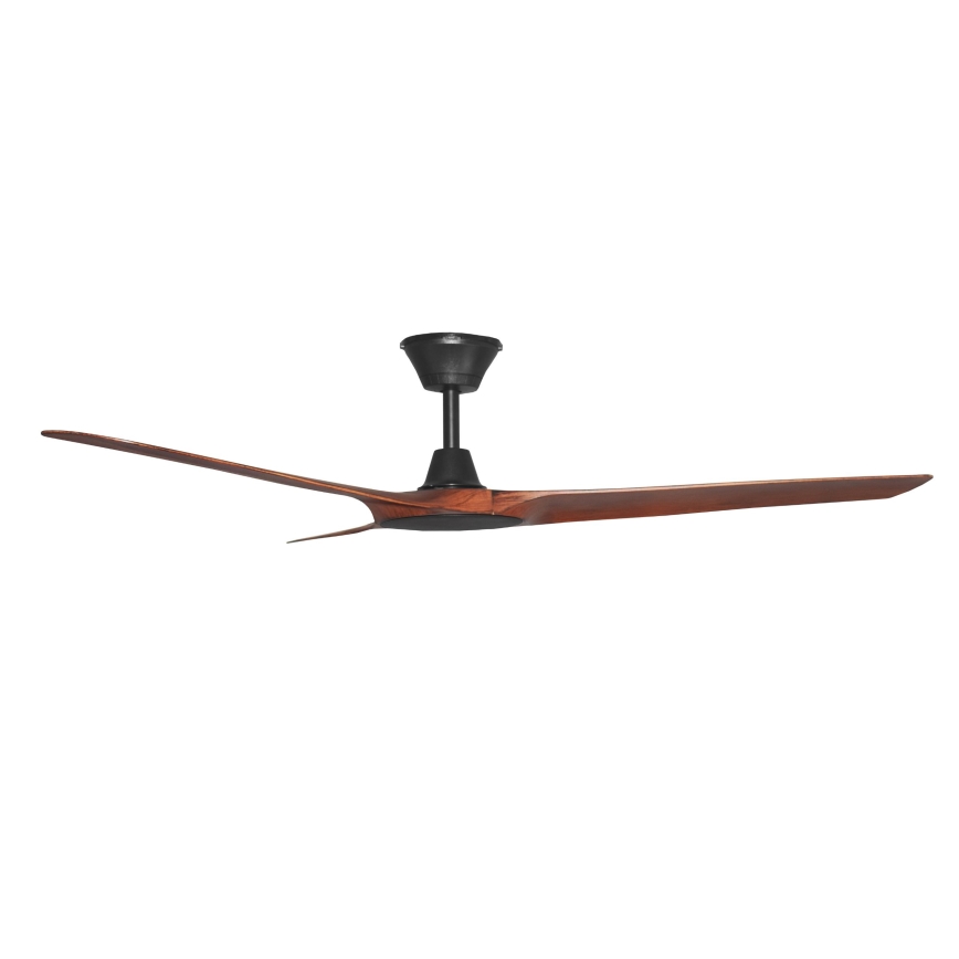 Lucci Air 21321749 - Kattotuuletin ABYSS halkaisija 142 cm IP66 ruskea + kauko-ohjaus