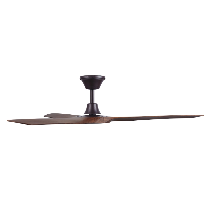 Lucci Air 21321749 - Kattotuuletin ABYSS halkaisija 142 cm IP66 ruskea + kauko-ohjaus