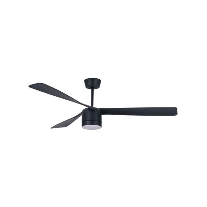 Lucci air 213281 - Kattotuuletin PEREGRINE 1xGX53/12W/230V musta + kauko-ohjaus