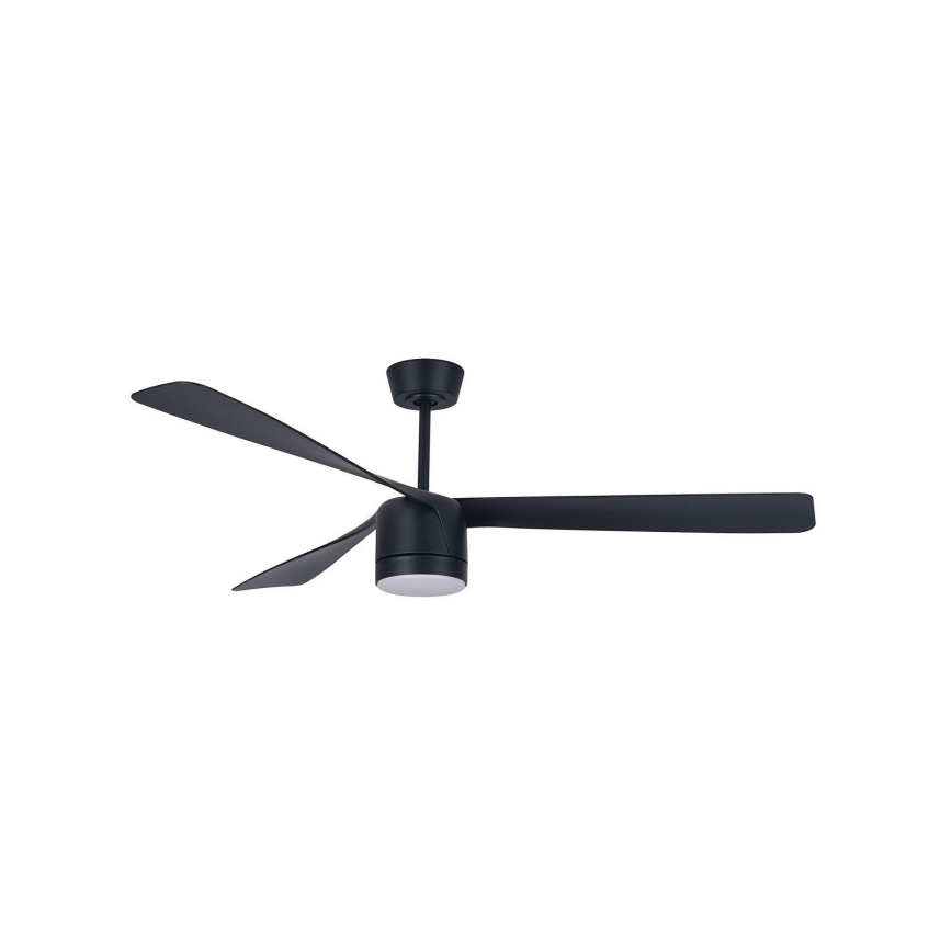 Lucci air 213281 - Kattotuuletin PEREGRINE 1xGX53/12W/230V musta + kauko-ohjaus