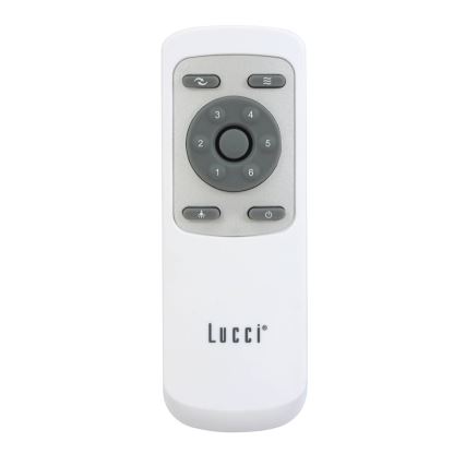 Lucci air 213300 - LED himmennettävä kattovalo UNIONE 1xGX53/12W/230V ruskea + kauko-ohjaus