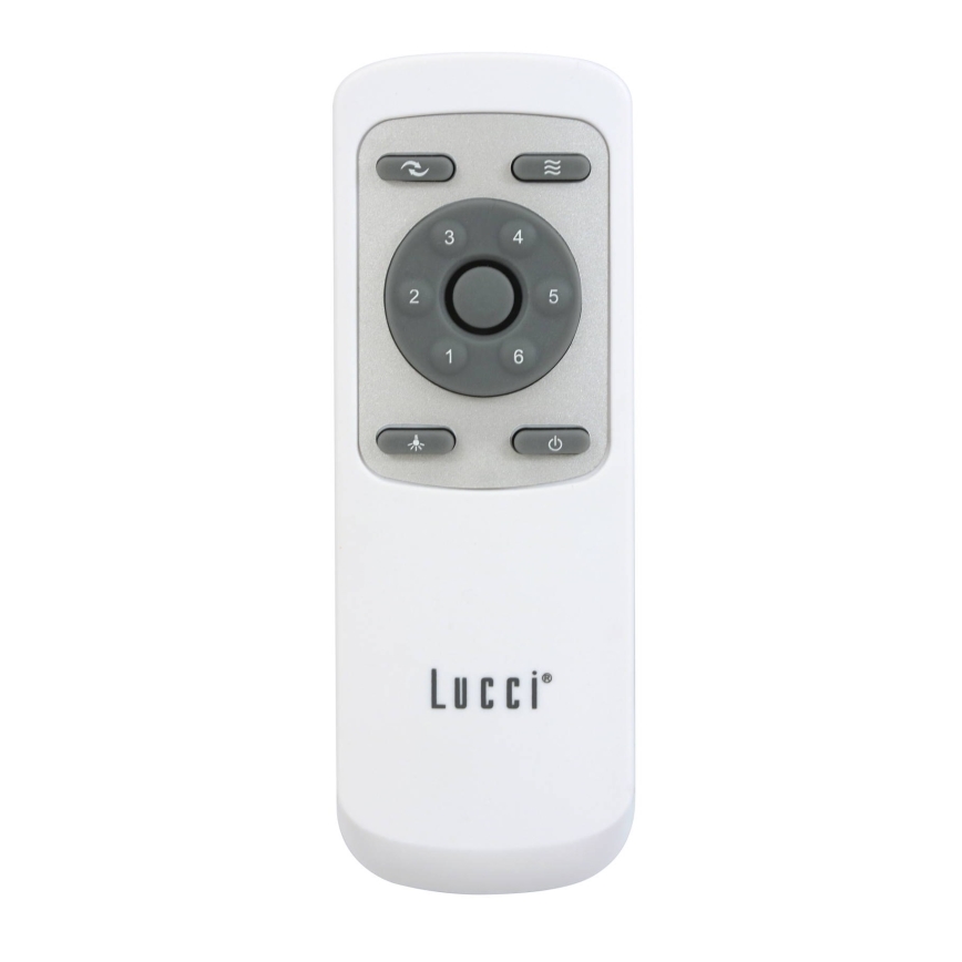 Lucci air 213300 - LED himmennettävä kattovalo UNIONE 1xGX53/12W/230V ruskea + kauko-ohjaus
