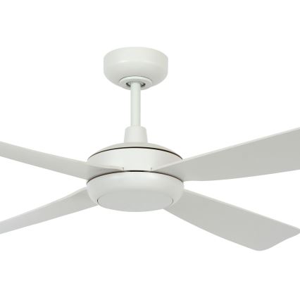 Lucci air 213302- LED Himmennettävä tuuletin SLIPSTREAM 1xGX53/12W/230V valkoinen + kauko-säädin