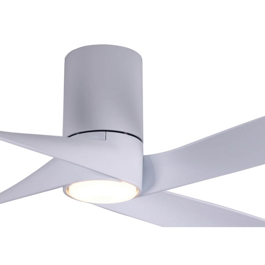 Lucci air 213350 - LED Himmennettävä tuuletin RIVIERA 1xGX53/12W/230V valkoinen + kaukosäädin