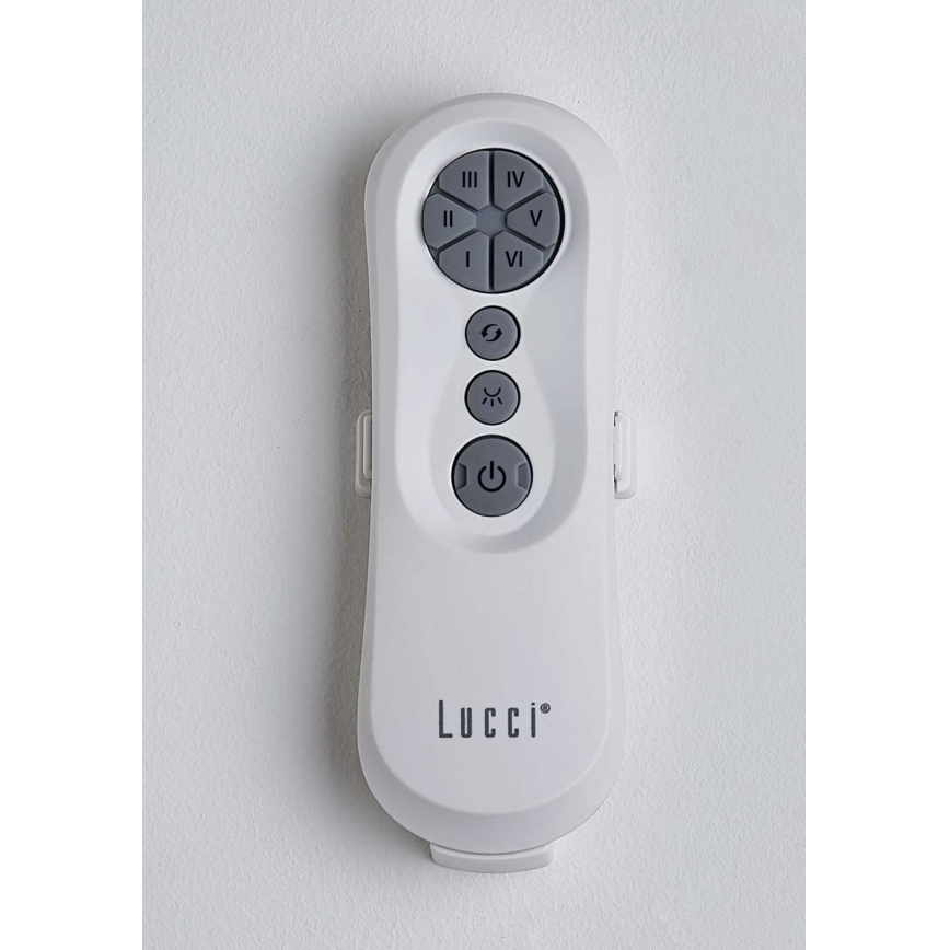 Lucci air 213353 - LED Himmennettävä tuuletin NAUTICA 1xGX53/12W/230V valkoinen + kaukosäädin