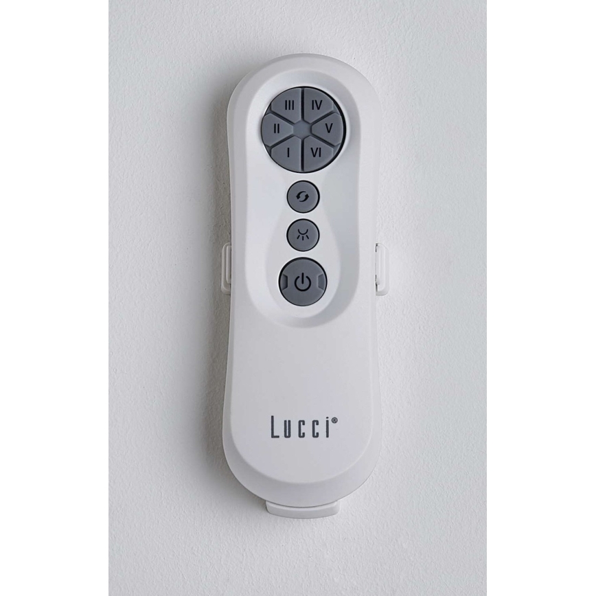 Lucci air 213354 - LED Himmennettävä tuuletin NAUTICA 1xGX53/12W/230V musta + kaukosäädin