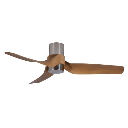 Lucci air 213355-LED himmennettävä kattovalo NAUTICA 1xGX53/12W/230V ruskea/kiiltävä kromi + kauko-ohjaus