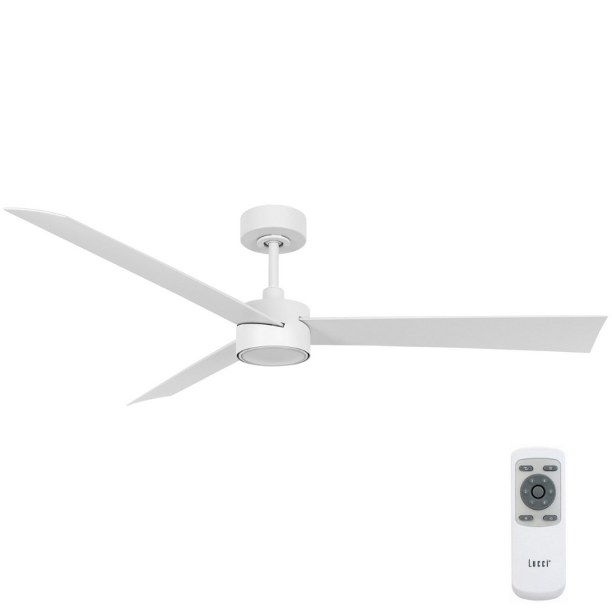 Lucci air 21610349- LED himmennettävä kattovalo CLIMATE 1xGX53/12W/230V valkoinen + kauko-ohjaus