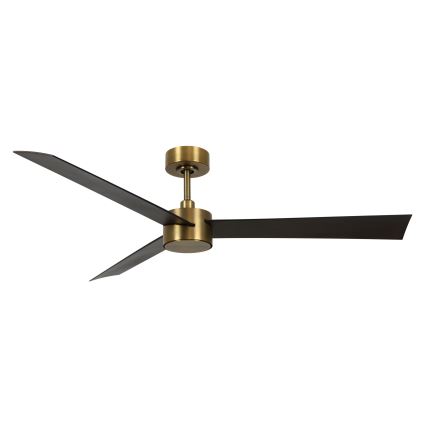 Lucci air 21610549- LED himmennettävä kattovalo CLIMATE 1xGX53/12W/230V wenge/kulta + kauko-ohjaus