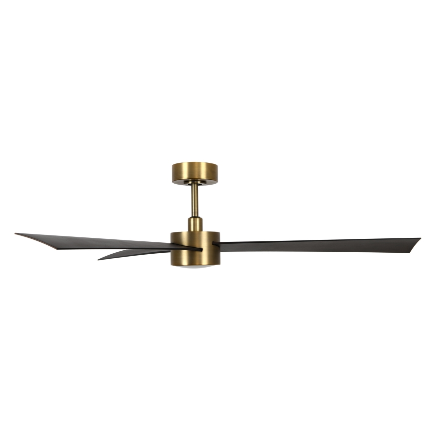 Lucci air 21610549- LED himmennettävä kattovalo CLIMATE 1xGX53/12W/230V wenge/kulta + kauko-ohjaus
