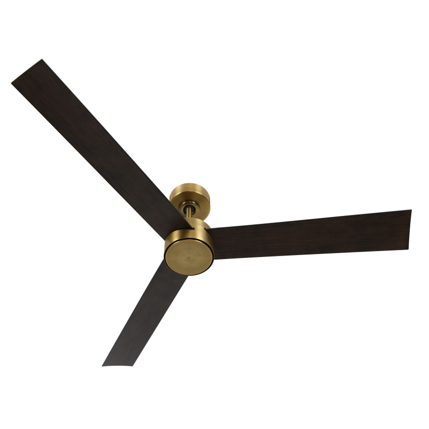 Lucci air 21610549- LED himmennettävä kattovalo CLIMATE 1xGX53/12W/230V wenge/kulta + kauko-ohjaus