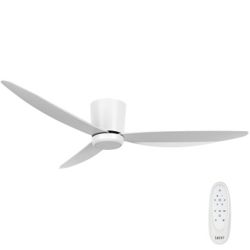 Lucci air 21610649 - LED himmennettävä tuuletin ARRAY 1xGX53/12W/230V valkoinen + kauko-ohjaus